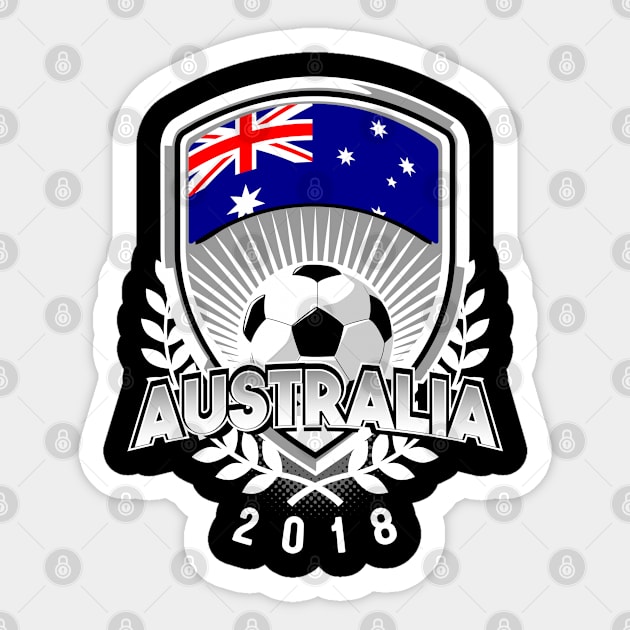 Australia Soccer 2018 Sticker by Styleuniversal